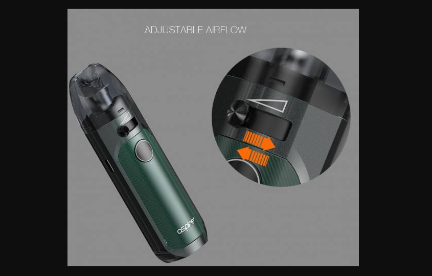 Aspire Tigon AIO Kit - fast charge, 5ml cartridge and interesting airflow control