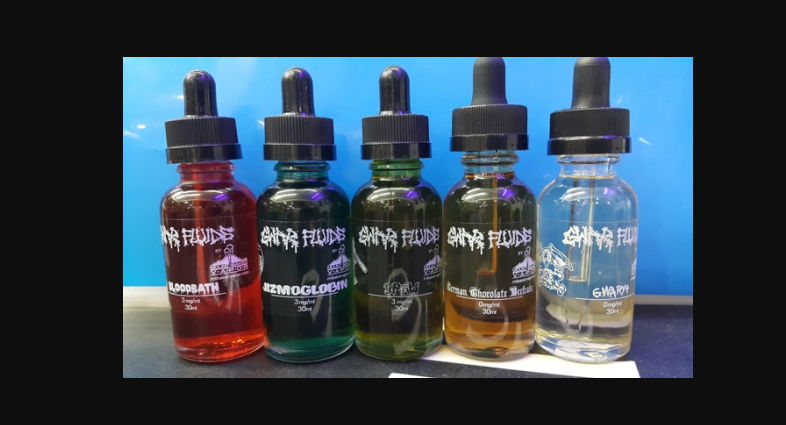 GWAR Fluids - all the same Mt Baker Vapor, but marked Premium